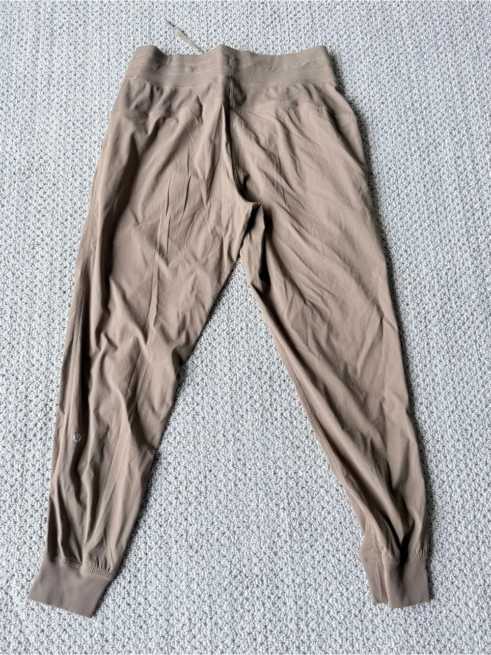 lululemon athletica Mid-Rise Dance Studio Ribbed Joggers in Taupe